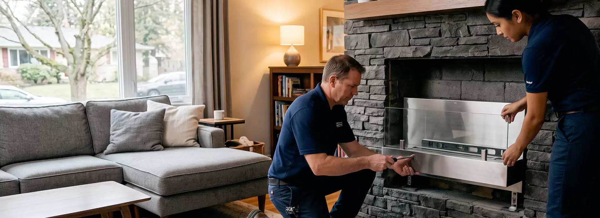 Ethanol Fireplace Installation in Perth Amboy, NJ