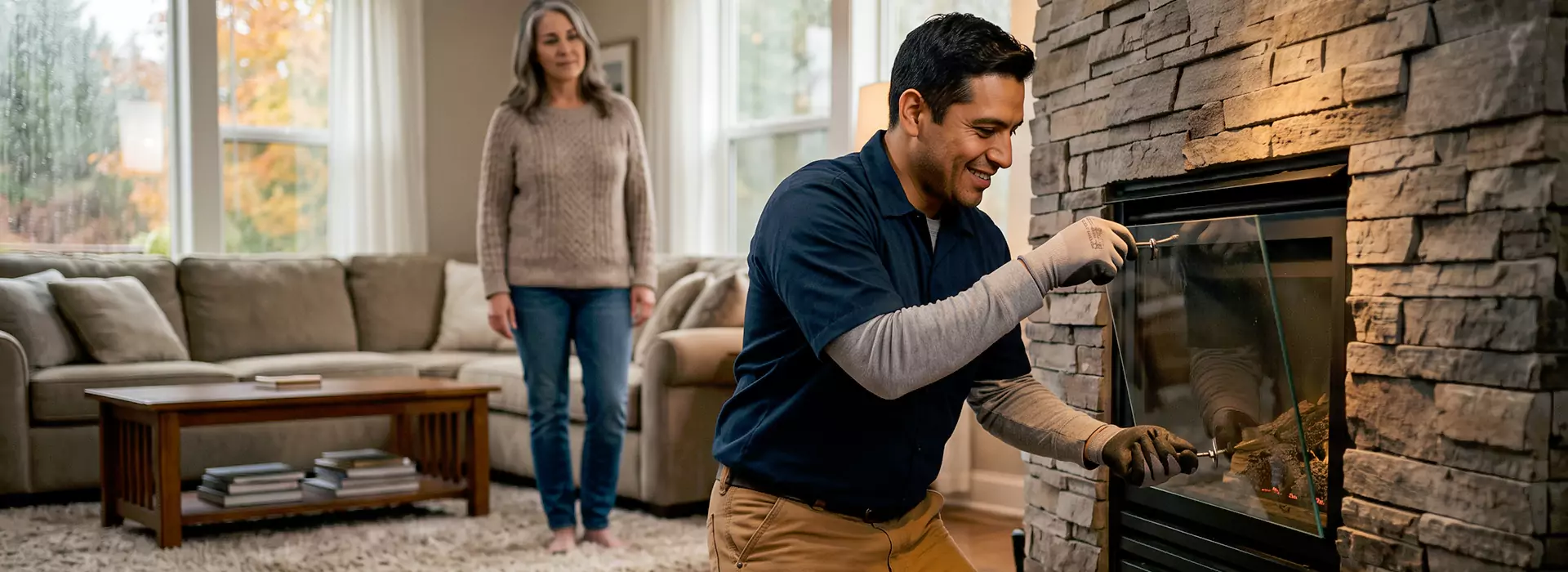 Fireplace Glass Replacement in Perth Amboy, NJ