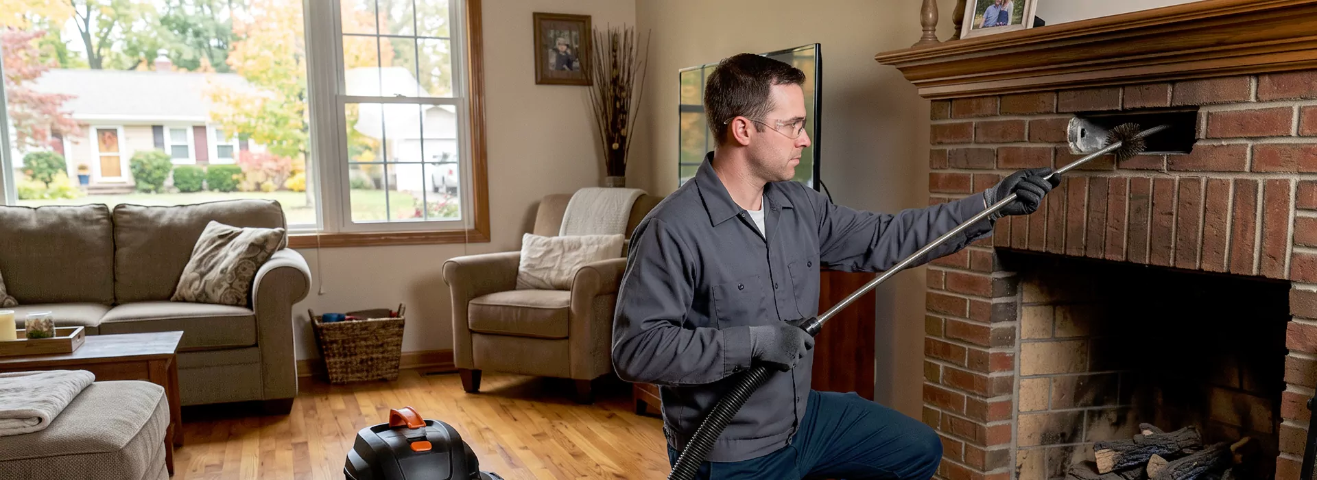 Fireplace Vent Cleaning in Perth Amboy, NJ