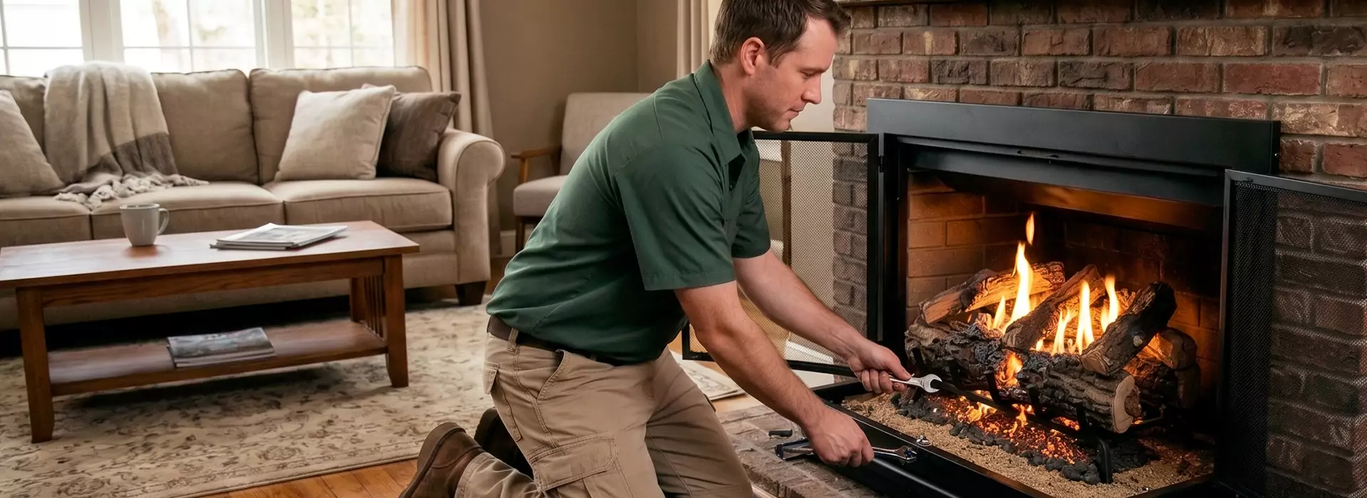 Gas Fireplace Logs in Perth Amboy, NJ