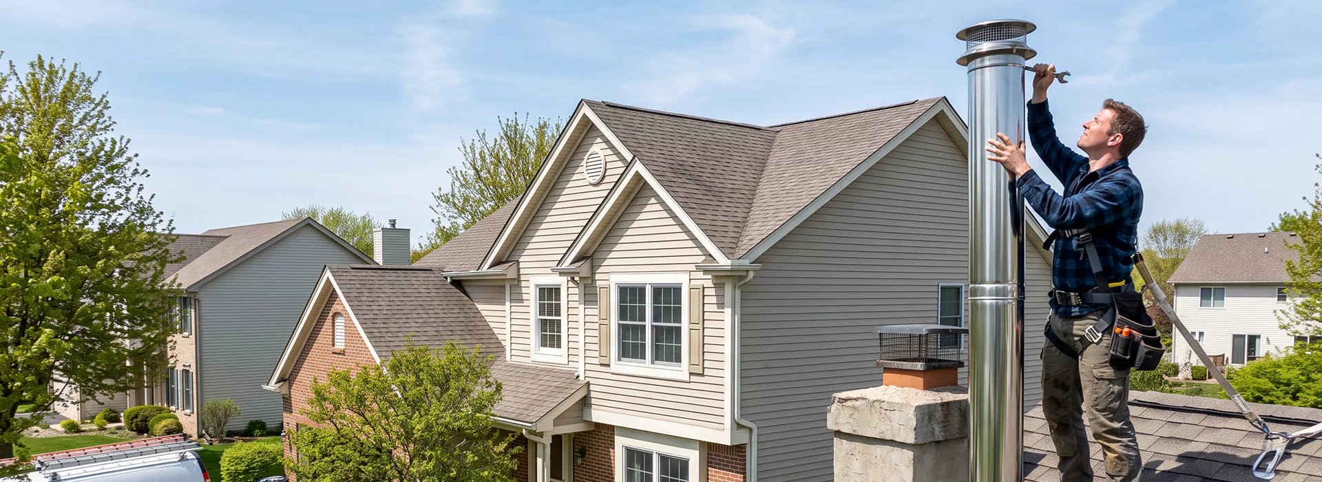 Metal Chimney Installation in Perth Amboy