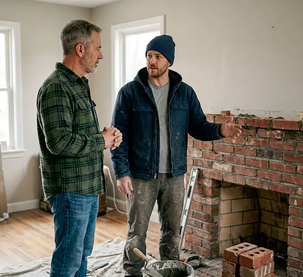 Why Perth Amboy Homeowners Choose Our Brick Fireplace Installation Team?