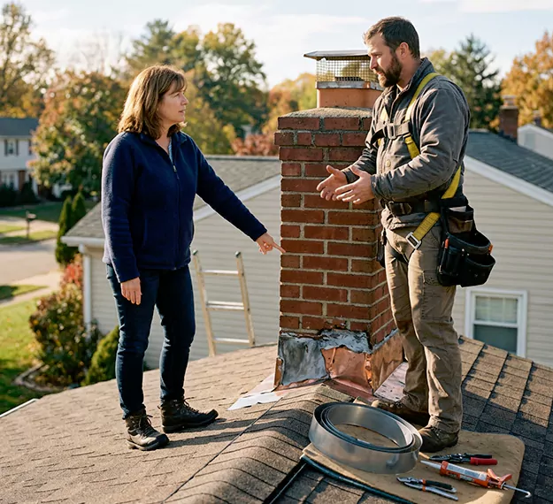What Makes Our Chimney Flashing Services Different in Perth Amboy, NJ?