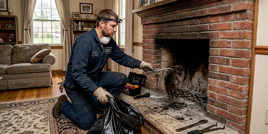Dead Animal in Fireplace Removal Perth Amboy