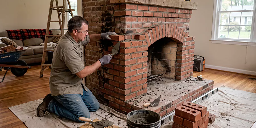 Rebuild Stone Fireplace Perth Amboy