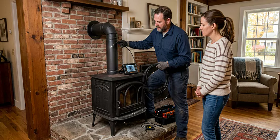 Wood Stove Chimney Inspection Perth Amboy
