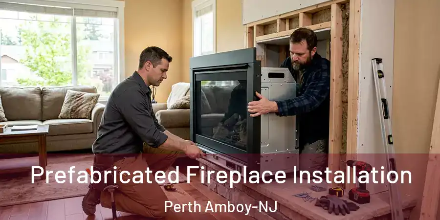 Prefabricated Fireplace Installation Perth Amboy-NJ