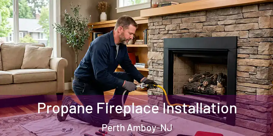 Propane Fireplace Installation Perth Amboy-NJ